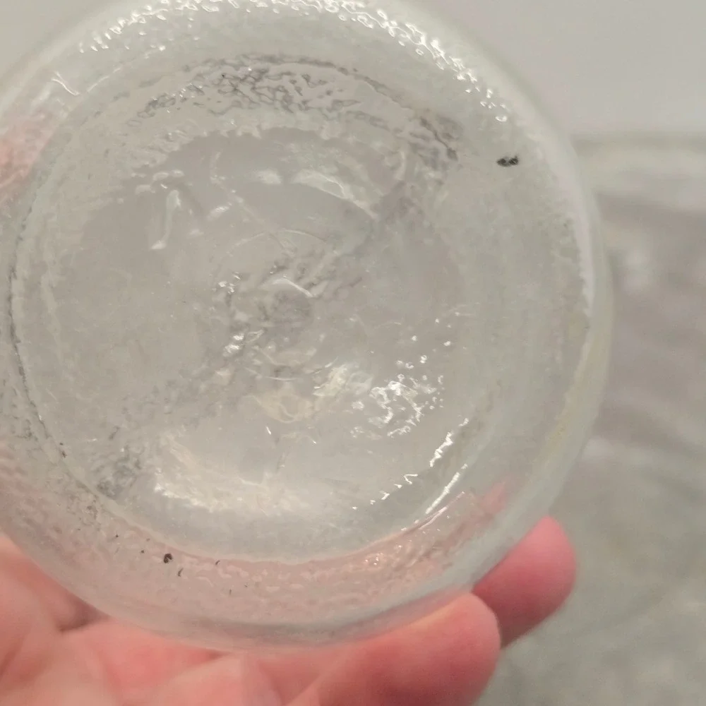 Vintage Atlas EZ Seal Clear Glass Canning Jar with Glass Lid and Wire Bail 5.5in